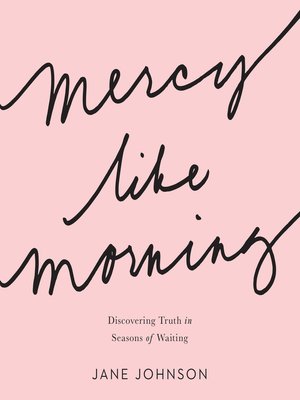 cover image of Mercy like Morning